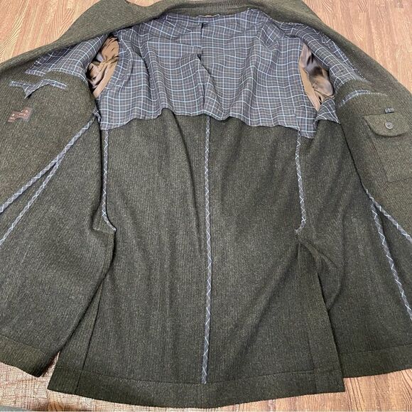 Kroon Life Luxury Levity Wool Mayer Unstructured Sport Coat Blazer Size 44L‎ - Picture 9 of 12